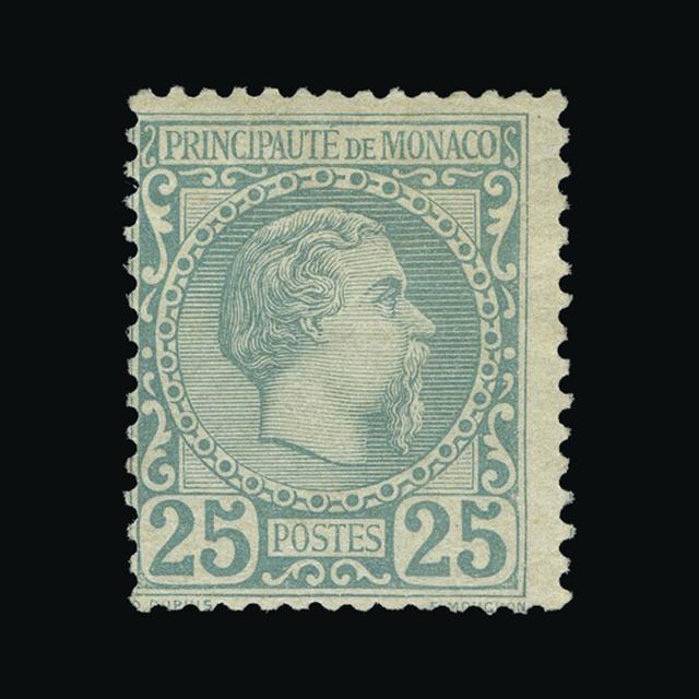 Lot 19211 - Monaco 1885 - UPA UPA Auction UPA 97 Lot 19211 - Monaco 1885 - UPA UPA Auction UPA 97