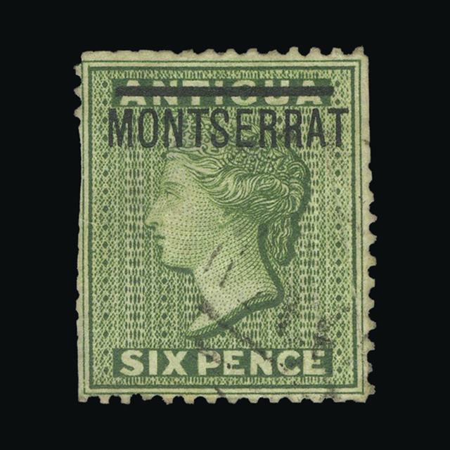 Lot 19437 - montserrat 1876-83 -  UPA UPA Auction UPA 97