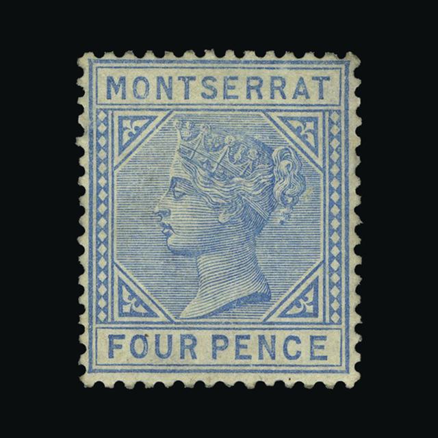 Lot 19442 - montserrat 1884-5 -  UPA UPA Auction UPA 97