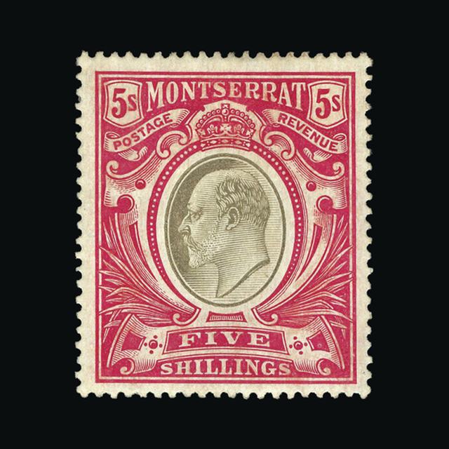 Lot 19452 - montserrat 1904-08 -  UPA UPA Auction UPA 97