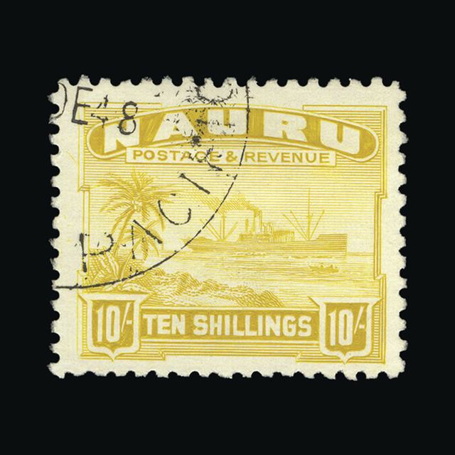 Lot 19853 - nauru 1937-48 -  UPA UPA Auction UPA 97