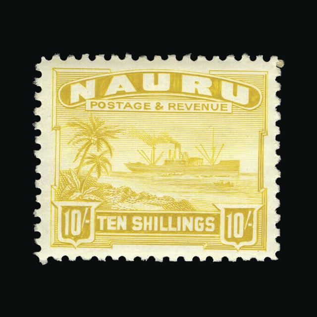 Lot 19854 - nauru 1937-48 -  UPA UPA Auction UPA 97