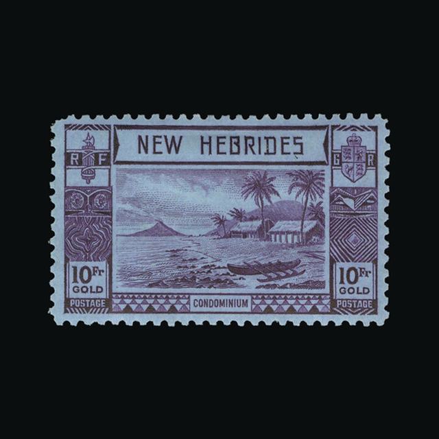 Lot 20045 - new hebrides 1938 -  UPA UPA Auction UPA 97