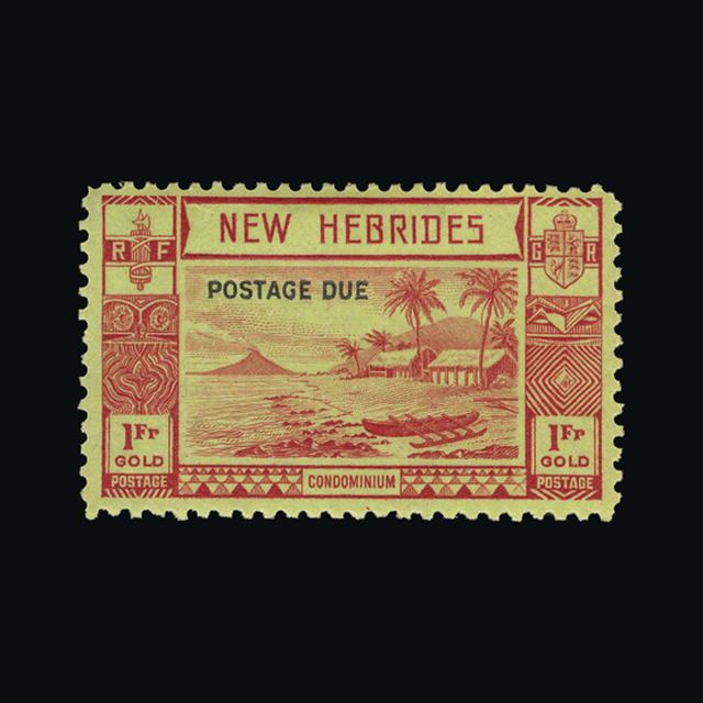 Lot 20054 - new hebrides 1938 -  UPA UPA Auction UPA 97