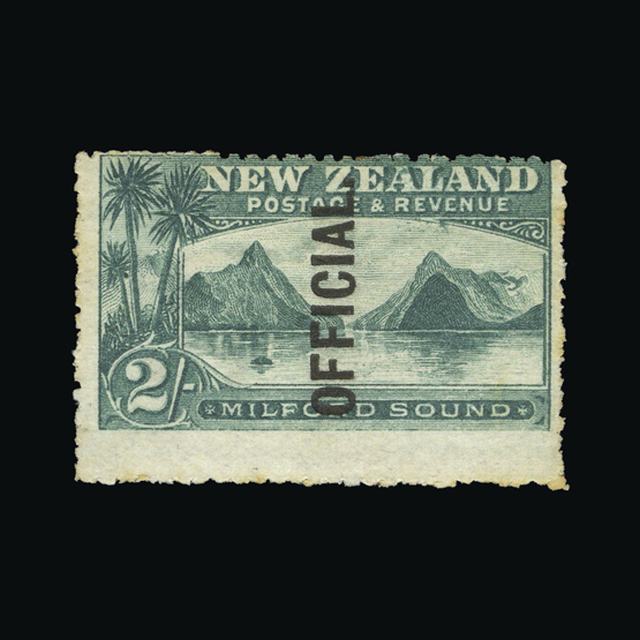 Lot 20697 - New Zealand - Officials 1907-11 -  UPA UPA Auction UPA 97
