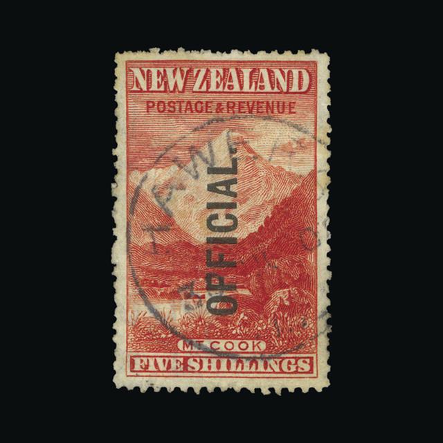 Lot 20699 - New Zealand - Officials 1907-11 -  UPA UPA Auction UPA 97
