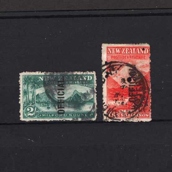 Lot 20702 - New Zealand - Officials 1907-11 -  UPA UPA Auction UPA 97