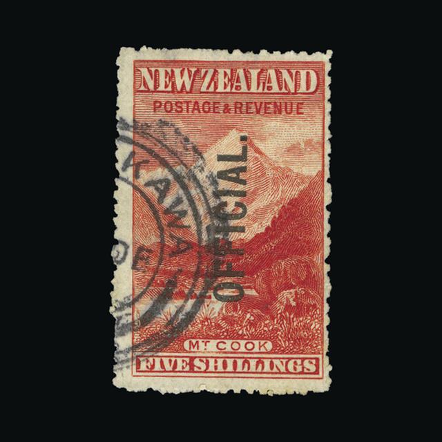 Lot 20703 - New Zealand - Officials 1907-11 -  UPA UPA Auction UPA 97