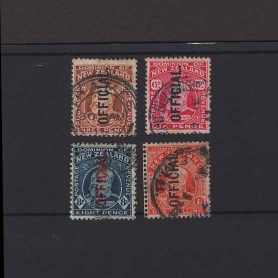 Lot 20712 - New Zealand - Officials 1910-16 - UPA UPA Auction UPA 97 Lot 20712 - New Zealand - Officials 1910-16 - UPA UPA Auction UPA 97