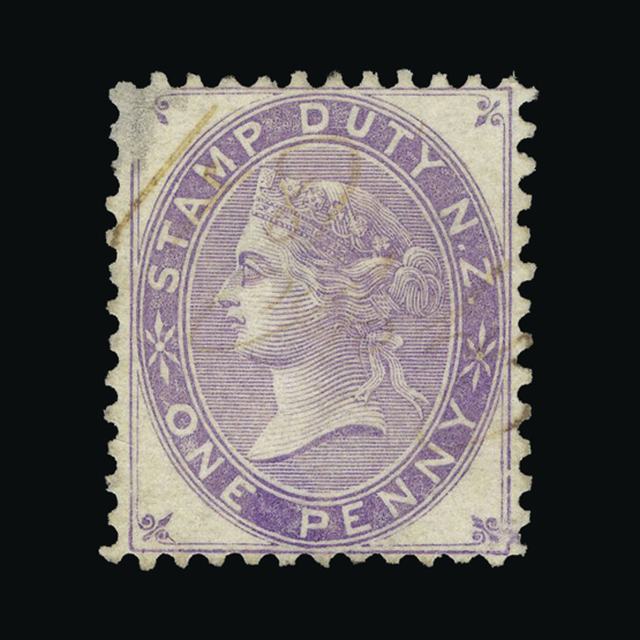 Lot 20807 - New Zealand - Postal Fiscals 1882 -  UPA UPA Auction UPA 97