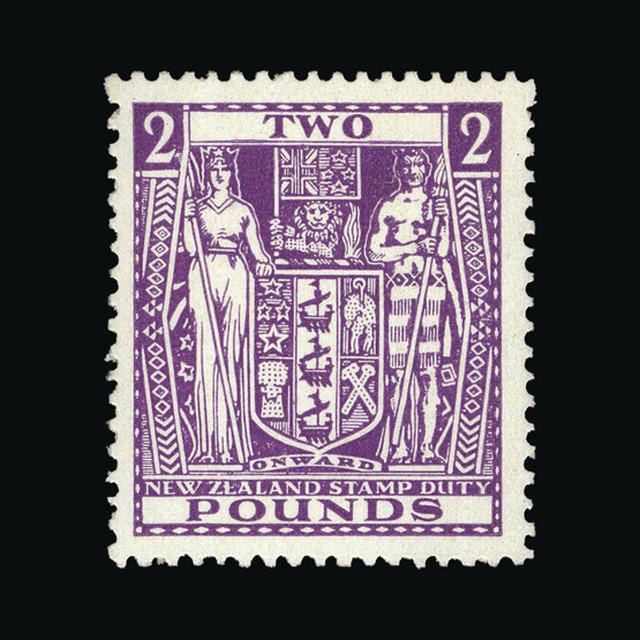 Lot 20817 - New Zealand - Postal Fiscals 1931-40 -  UPA UPA Auction UPA 97
