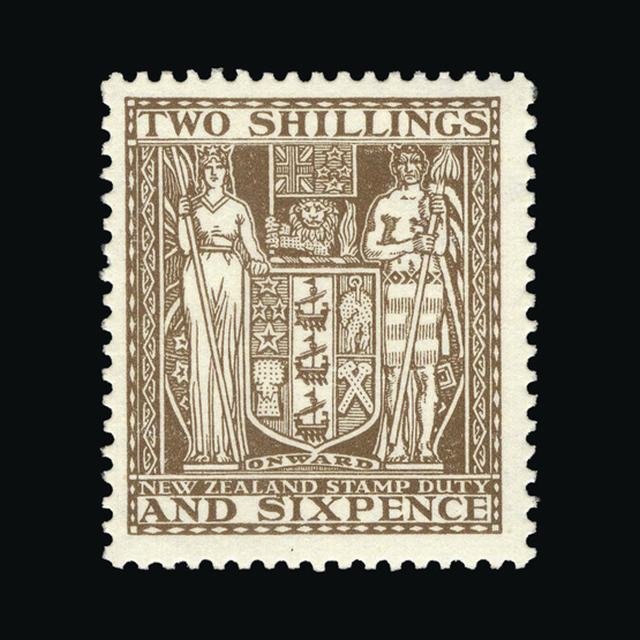 Lot 20820 - New Zealand - Postal Fiscals 1936-39 -  UPA UPA Auction UPA 97