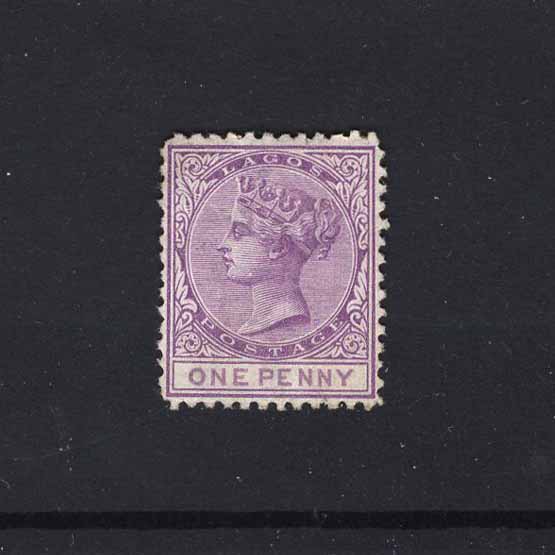 Lot 21185 - Nigeria - Lagos 1874-75 -  UPA UPA Auction UPA 97