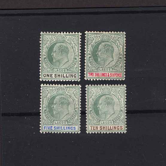 Lot 21200 - Nigeria - Lagos 1904-06 -  UPA UPA Auction UPA 97