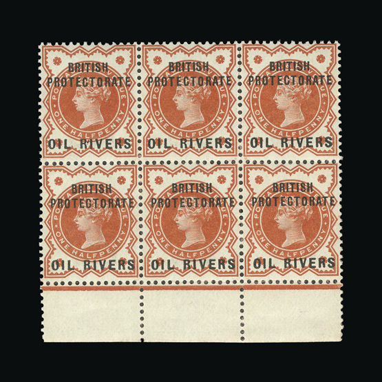 Lot 21225 - Nigeria - Oil Rivers 1892 - UPA UPA Auction UPA 97 Lot 21225 - Nigeria - Oil Rivers 1892 - UPA UPA Auction UPA 97