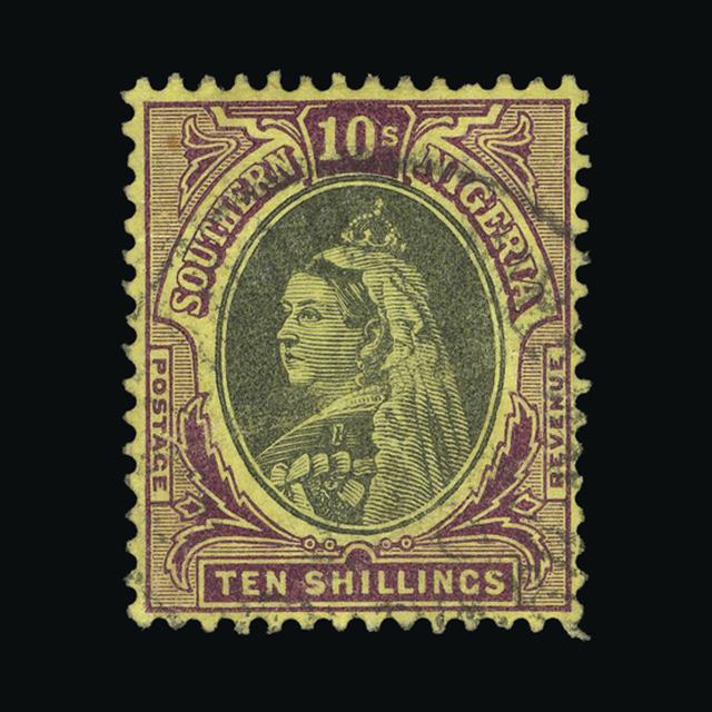 Lot 21235 - nigeria - southern nigeria 1901-02 -  UPA UPA Auction UPA 97