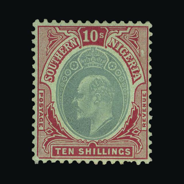 Lot 21240 - nigeria - southern nigeria 1904-08 -  UPA UPA Auction UPA 97