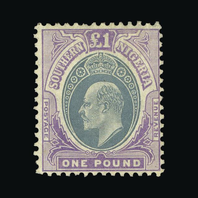 Lot 21241 - nigeria - southern nigeria 1904-09 -  UPA UPA Auction UPA 97