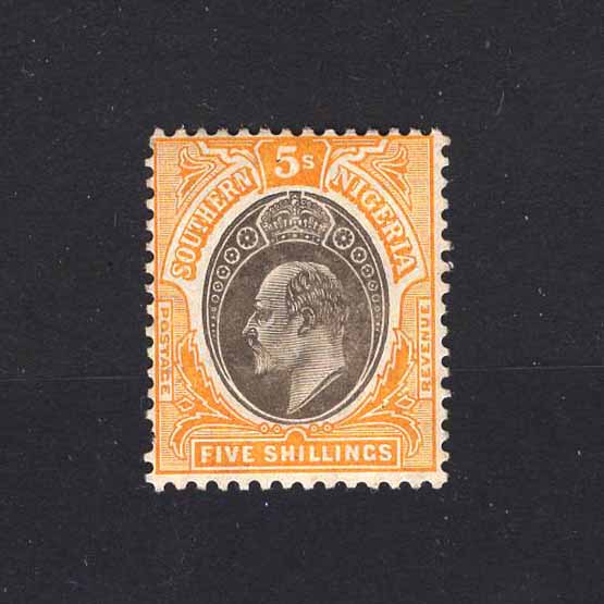 Lot 21245 - nigeria - southern nigeria 1908 -  UPA UPA Auction UPA 97
