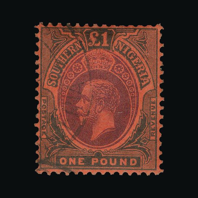 Lot 21247 - nigeria - southern nigeria 1912 -  UPA UPA Auction UPA 97