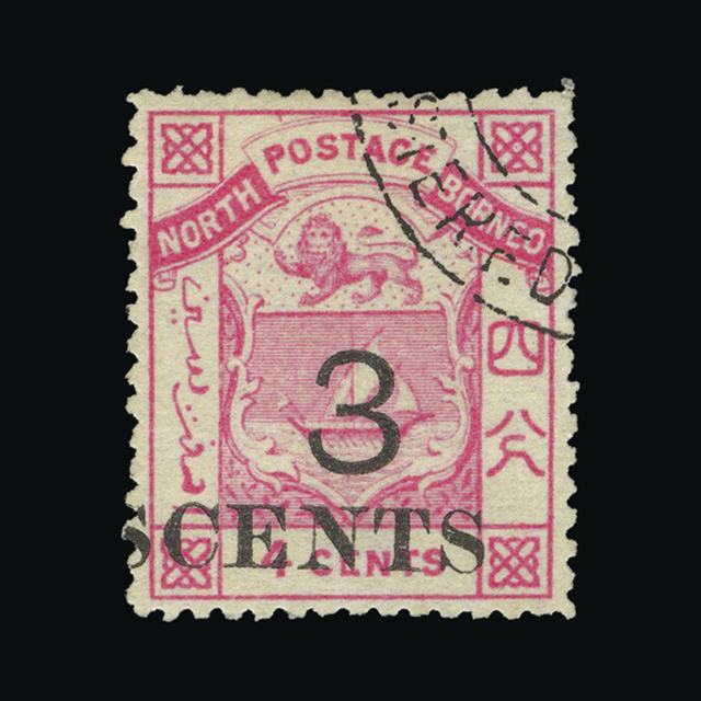 Lot 21299 - north borneo 1886 -  UPA UPA Auction UPA 97