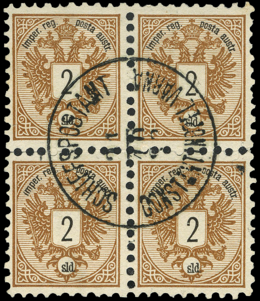 Lot 2145 - austro-hungarian post offices in the turkish empire 1883 -  UPA UPA Auction UPA 97