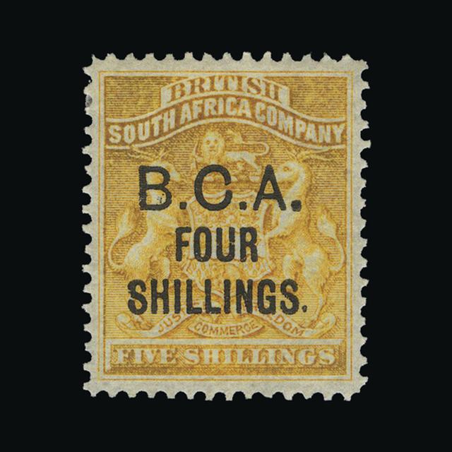Lot 21609 - nyasaland 1892-93 -  UPA UPA Auction UPA 97