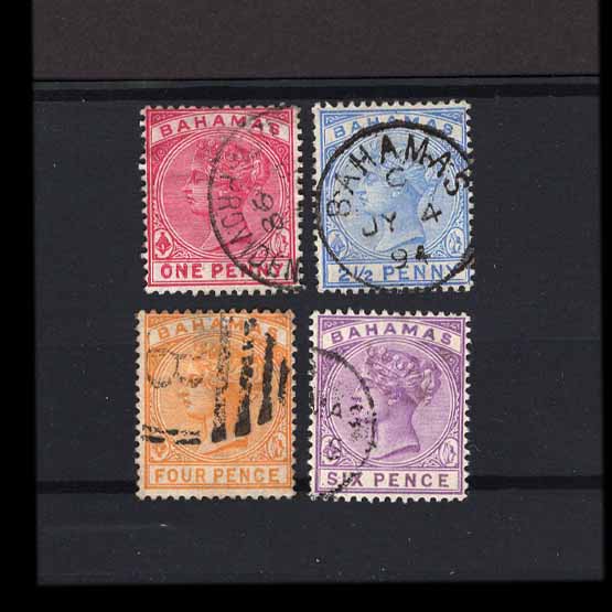 Lot 2173 - bahamas 1884-90 -  UPA UPA Auction UPA 97