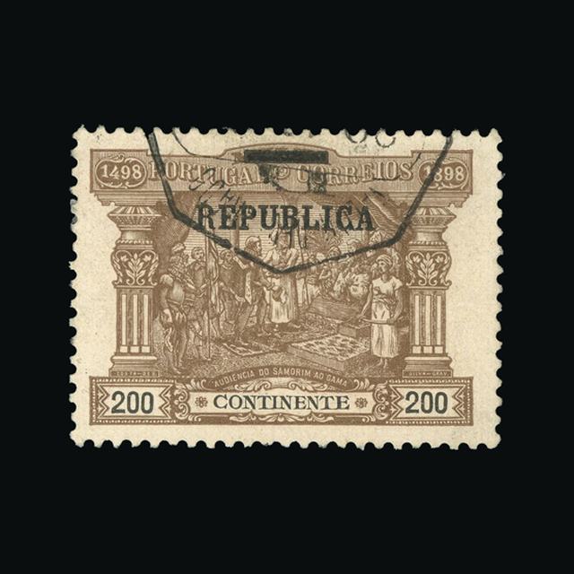 Lot 22149 - Portugal 1911-12 -  UPA UPA Auction UPA 97