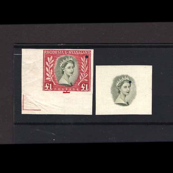 Lot 23120 - rhodesia and nyasaland 1954-56 -  UPA UPA Auction UPA 97