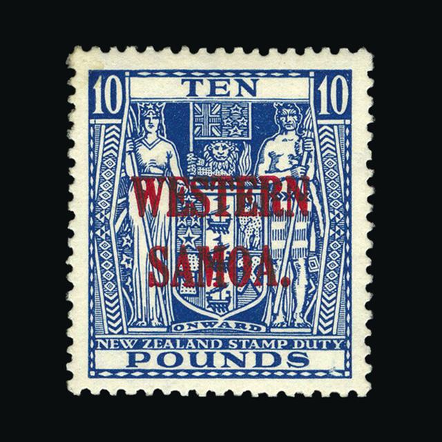 Lot 23231 - samoa 1935-42 -  UPA UPA Auction UPA 97