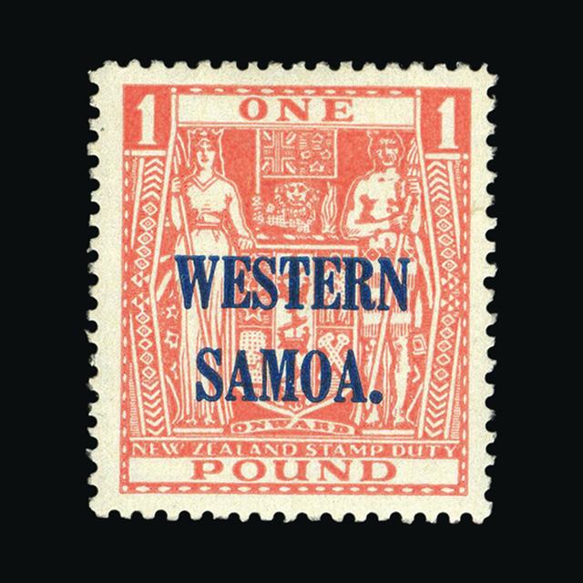 Lot 23240 - samoa 1945 -  UPA UPA Auction UPA 97