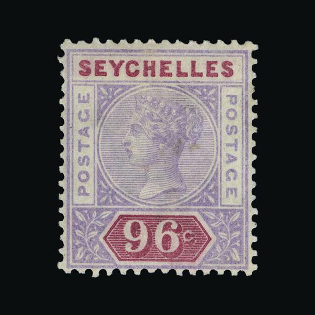 Lot 23383 - seychelles 1890-92 -  UPA UPA Auction UPA 97