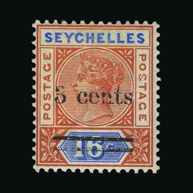 Lot 23396 - seychelles 1901 -  UPA UPA Auction UPA 97