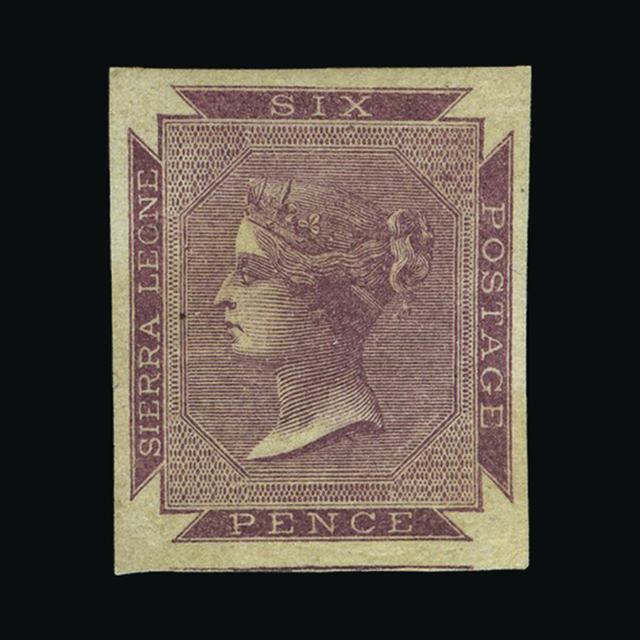 Lot 23541 - sierra leone 1859 -  UPA UPA Auction UPA 97