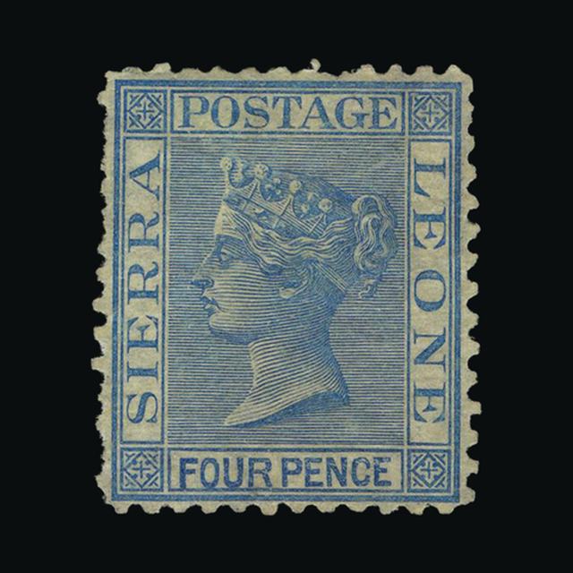 Lot 23544 - sierra leone 1872-73 -  UPA UPA Auction UPA 97