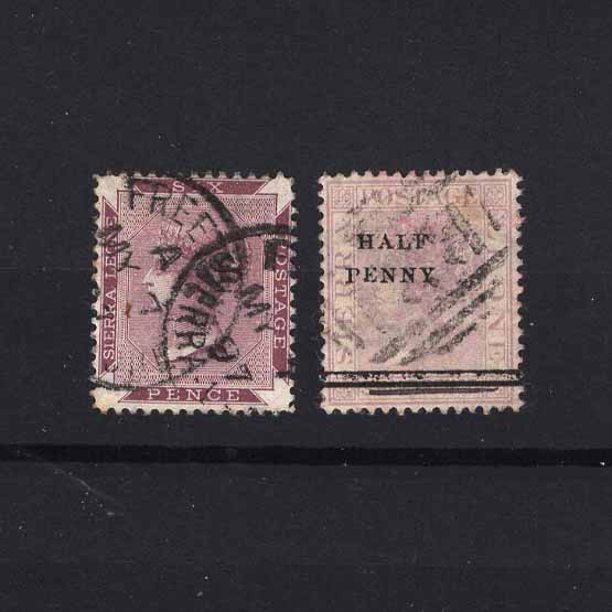 Lot 23561 - sierra leone 1893-96 -  UPA UPA Auction UPA 97
