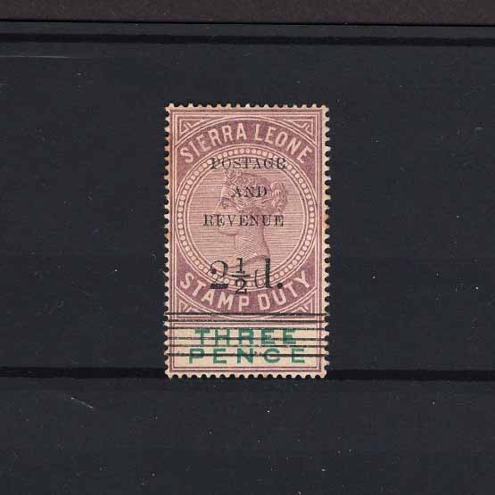 Lot 23562 - sierra leone 1895 -  UPA UPA Auction UPA 97