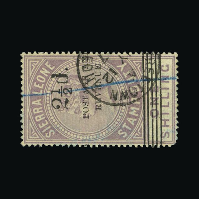 Lot 23570 - sierra leone 1897 - UPA UPA Auction UPA 97 Lot 23570 - sierra leone 1897 - UPA UPA Auction UPA 97
