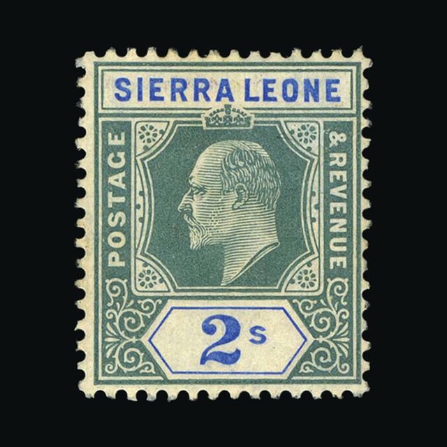 Lot 23576 - sierra leone 1904-05 - UPA UPA Auction UPA 97 Lot 23576 - sierra leone 1904-05 - UPA UPA Auction UPA 97
