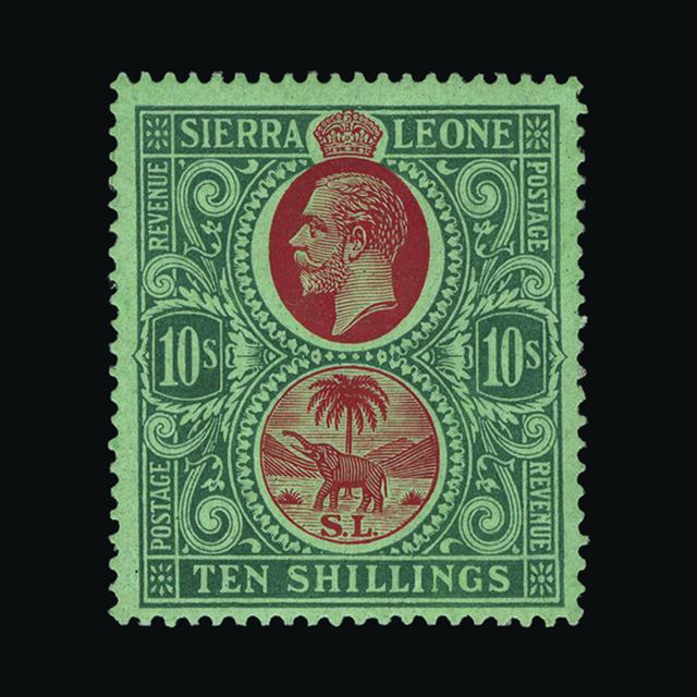 Lot 23586 - sierra leone 1912 - UPA UPA Auction UPA 97 Lot 23586 - sierra leone 1912 - UPA UPA Auction UPA 97