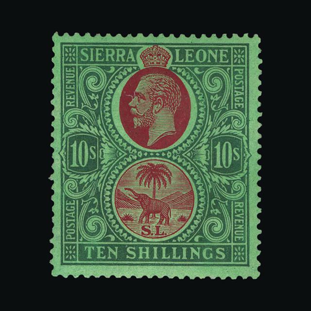 Lot 23593 - sierra leone 1921-27 -  UPA UPA Auction UPA 97