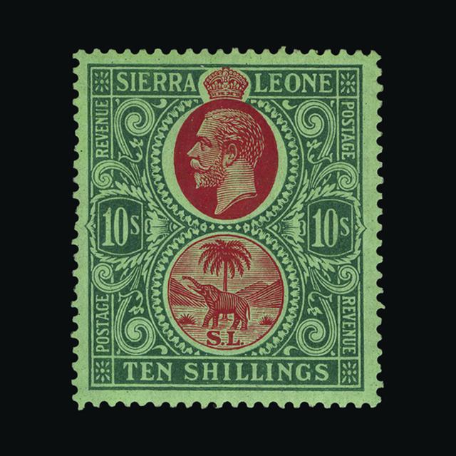 Lot 23594 - sierra leone 1921-27 -  UPA UPA Auction UPA 97