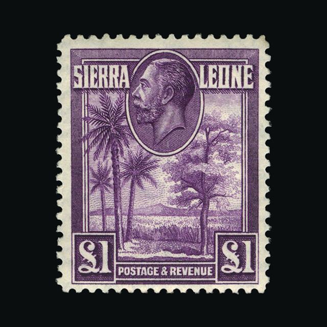 Lot 23598 - sierra leone 1932 -  UPA UPA Auction UPA 97