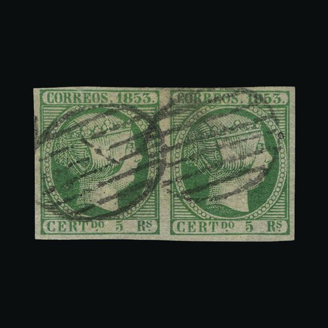 Lot 24255 - Spain 1853 -  UPA UPA Auction UPA 97
