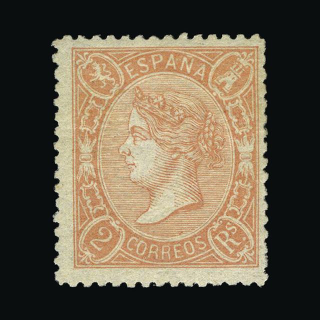 Lot 24268 - Spain 1865 - UPA UPA Auction UPA 97 Lot 24268 - Spain 1865 - UPA UPA Auction UPA 97
