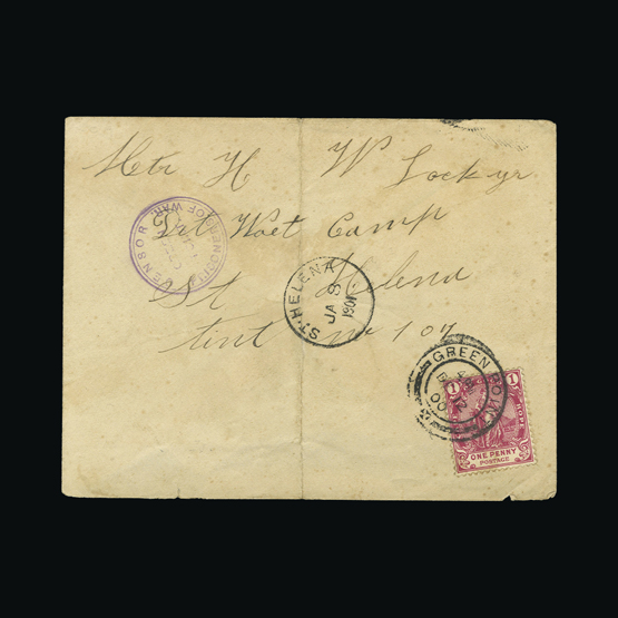 Lot 24498 - st. helena 1901 -  UPA UPA Auction UPA 97