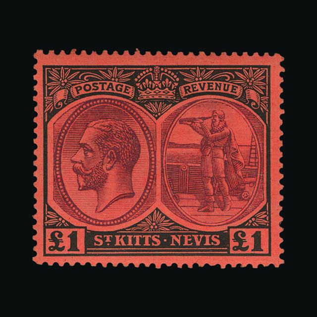 Lot 24883 - st. kitts and nevis 1920 -  UPA UPA Auction UPA 97