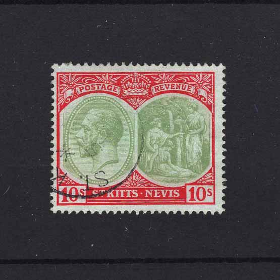 Lot 24889 - st. kitts and nevis 1920-22 -  UPA UPA Auction UPA 97