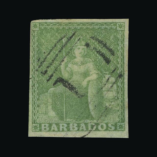Lot 2491 - barbados 1855-58 - UPA UPA Auction UPA 97 Lot 2491 - barbados 1855-58 - UPA UPA Auction UPA 97